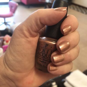 Rose Nails & Spa - OPI "Worth A Pretty Penny" - Nail Salons Near Me - Mobile, Alabama