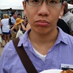 Taste Williamsburg Greenpoint - Perry is sad that I won't let him eat yet.