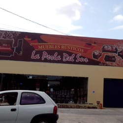 La Perla del Sur muebles rústicos - Fachada de la mueblería