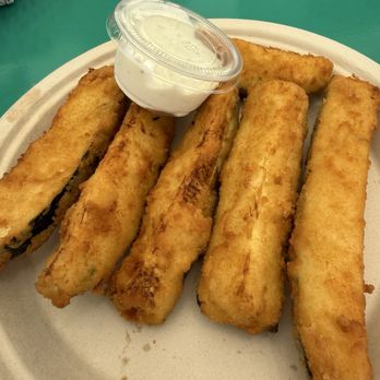 Avalon Seafood - Fried zucchini good. - Fish & Chips Near Me - Avalon, California