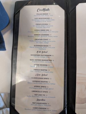 Menu photo 1 Acqua Di Mare Chandler, AZ