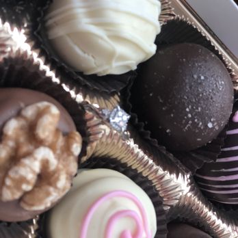 The Chocolate Truffle - Can you find the ring? - Candy Stores Near Me - Reading, Massachusetts