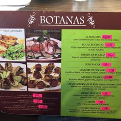 La Casona de Lupina - Menu botanas