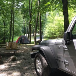 Cranberry Run Campground - A primate site to set up your tent