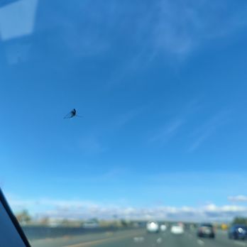 Express Windshield Repair - before - Auto Glass Services Near Me - San Jose, California