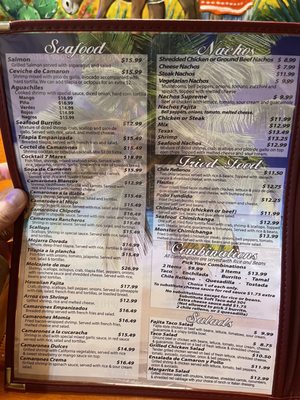 Menu photo 1 Las Margaritas Franklin, NC