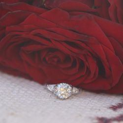 I. Switt - My engagement ring from the 1920s!
