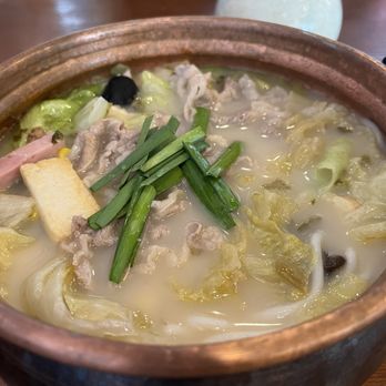 Ten Seconds - Crossing the bridge noodles with pork broth and beef slices - Chinese Near Me - Austin, Texas Ten Seconds - Crossing the bridge noodles with pork broth and beef slices - Chinese Near Me - Austin, Texas