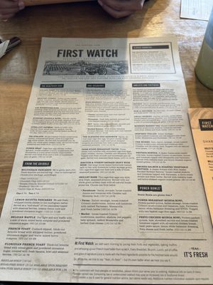 Menu photo 2 First Watch Shawnee, KS