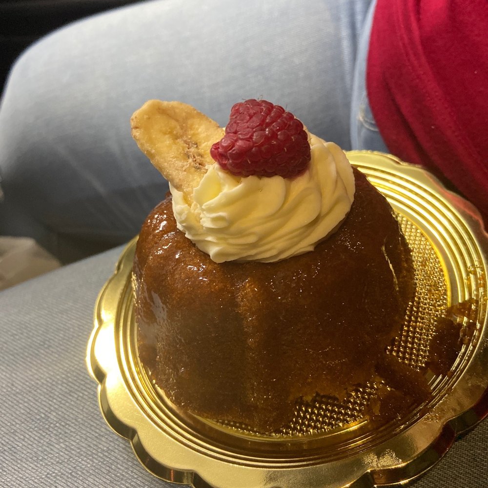 Pink Coffee - Banana rum Bundt - Coffee & Tea Near Me - Cabazon, California Pink Coffee - Banana rum Bundt - Coffee & Tea Near Me - Cabazon, California
