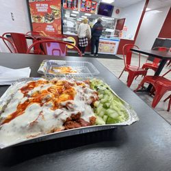 845 Halal - Chicken and lamb over rice