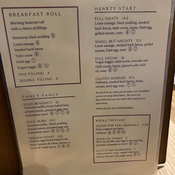 Bramble - Breakfast menu - British Near Me - Argyll and Bute, AGB