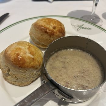 The Annie Cafe & Bar - Biscuits and sausage gravy - Breakfast & Brunch Near Me - Houston, Texas The Annie Cafe & Bar - Biscuits and sausage gravy - Breakfast & Brunch Near Me - Houston, Texas