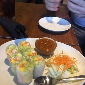 Mango Thai Cuisine - Summer roll with shrimp - Thai Near Me - Plano, Texas Mango Thai Cuisine - Summer roll with shrimp - Thai Near Me - Plano, Texas