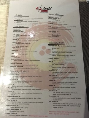 Menu photo 1 Pop Sushi Durango, CO