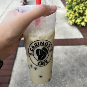 Cariño's Cafe - Avocado Bubble Tea - Cafes Near Me - Kissimmee, Florida