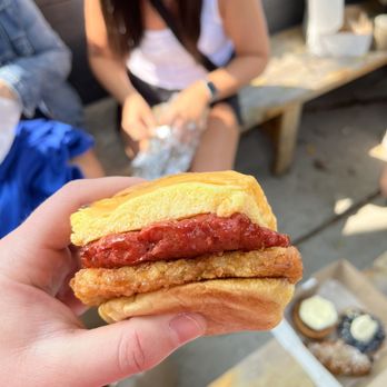 Kasama - Breakfast Sandwich with Hashbrown - Filipino Near Me - Chicago, Illinois Kasama - Breakfast Sandwich with Hashbrown - Filipino Near Me - Chicago, Illinois