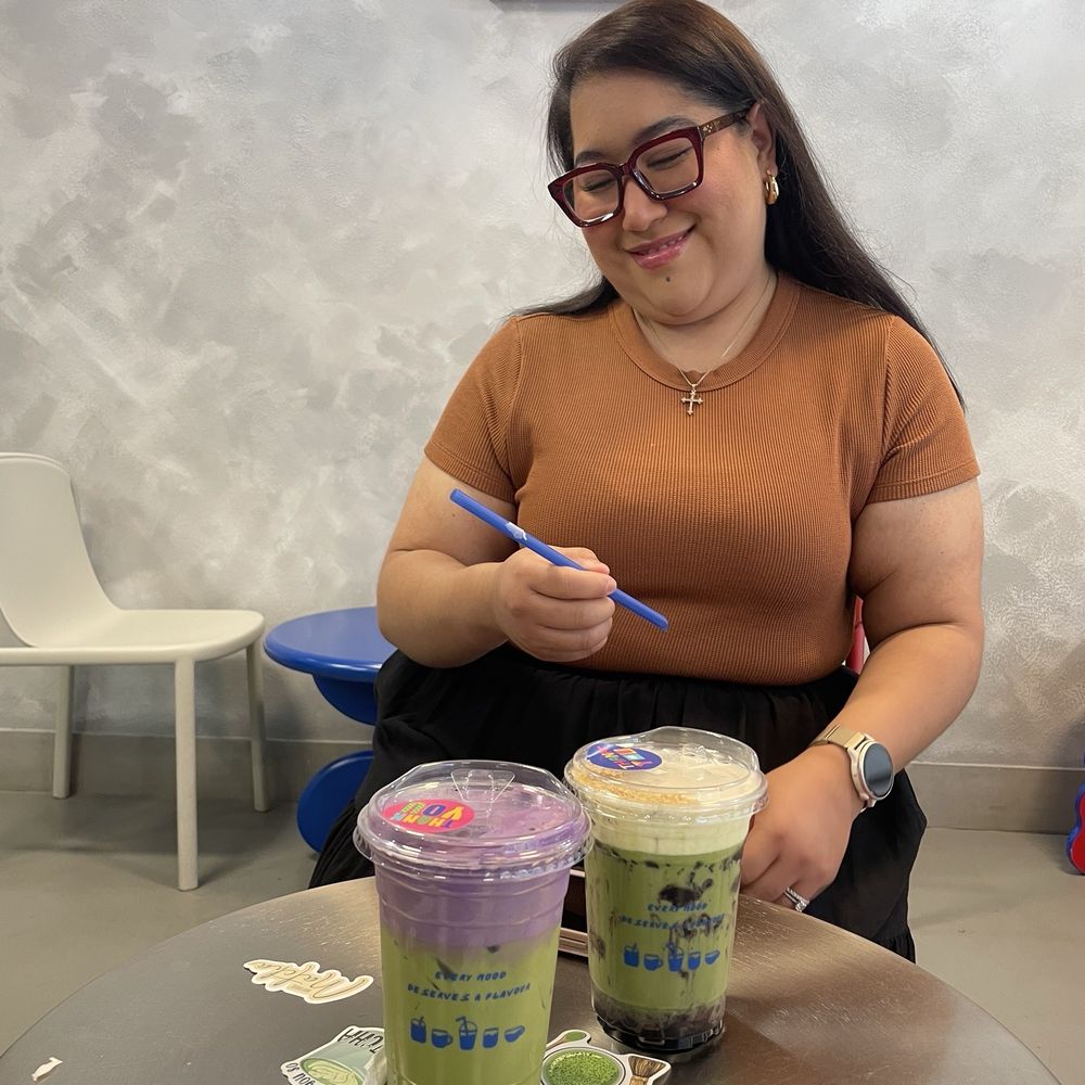 ube matcha and BLUEBERRY CHEESECAKE MATCHA ube matcha and BLUEBERRY CHEESECAKE MATCHA