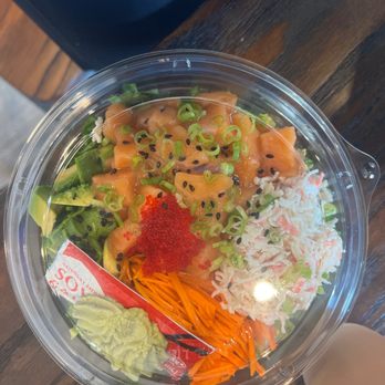 Teaxpresso Cafe - Poke Bowl; Salmon - Bubble Tea Near Me - Tonawanda, New York