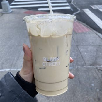 Blank Street Coffee - Pistachio latte - Coffee & Tea Near Me - New York, New York