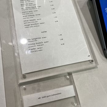 Damo - Menu - Coffee & Tea Near Me - Los Angeles, California