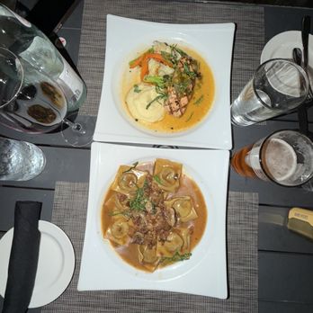 Tortino Restaurant - Grilled salmon and braised lamb ravioli - Italian Near Me - Washington, DC, District of Columbia Tortino Restaurant - Grilled salmon and braised lamb ravioli - Italian Near Me - Washington, DC, District of Columbia