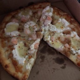 Shrimp Scampi Pizza