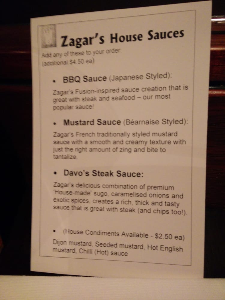 ZAGAR’S CHARCOAL GRILL Updated September 2024 9 Royton St, Burwood