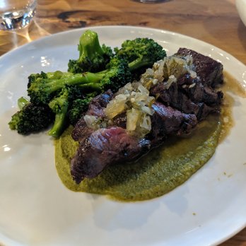 Rooster & Owl - Hangar steak - a lot going on flavor-wise, but still tasty - New American Near Me - Washington, DC, District of Columbia