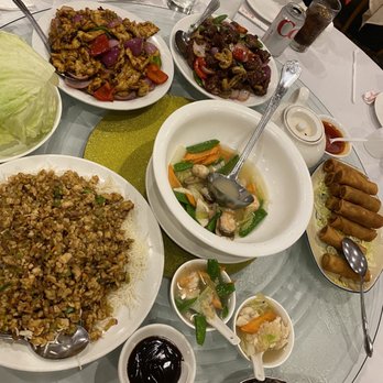 Broadway Cuisine - 57. Chicekn Lettuce Wraps, 21. Three Flavor Sizzling Rice Soup, 1. Vegetable Egg Rolls - Chinese Near Me - Los Angeles, California Broadway Cuisine - 57. Chicekn Lettuce Wraps, 21. Three Flavor Sizzling Rice Soup, 1. Vegetable Egg Rolls - Chinese Near Me - Los Angeles, California