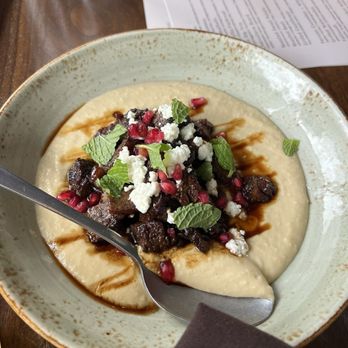 Riserva Bar + Tapas - Short Rib Hummus - Tapas Bars Near Me - Oklahoma City, Oklahoma