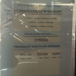 Walgreens - Pharmacy Hours
