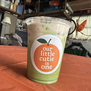 Revival Espresso - Iced matcha with banana cream - Coffee & Tea Near Me Revival Espresso - Iced matcha with banana cream - Coffee & Tea Near Me
