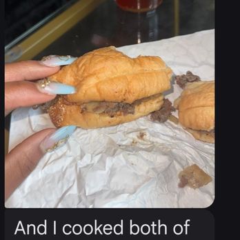 Philly Flats - Text from owner showing another customer with hair in her food - Chicken Wings Near Me - Katy, Texas Philly Flats - Text from owner showing another customer with hair in her food - Chicken Wings Near Me - Katy, Texas