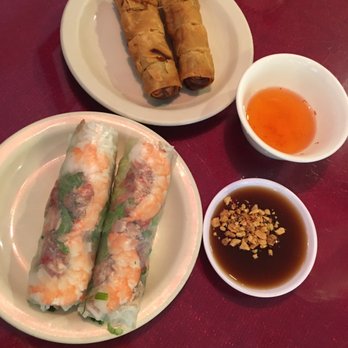 Pho Kien Giang - Goi cuon and egg rolls - Vietnamese Near Me - Pinellas Park, Florida