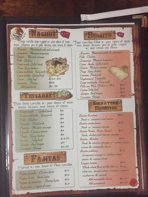 Menu photo 1 El Burrito Nacho Brooklyn, NY