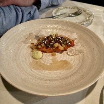 V. Mertz - salmon tartare - New American Near Me - Omaha, Nebraska V. Mertz - salmon tartare - New American Near Me - Omaha, Nebraska