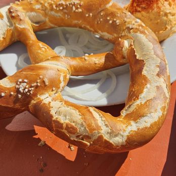 Andechser Bräustüberl - A giant pretzel - Beer Garden Near Me - Andechs, BY Andechser Bräustüberl - A giant pretzel - Beer Garden Near Me - Andechs, BY