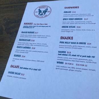 Busby's West - Menu - Sports Bars Near Me - Santa Monica, California Busby's West - Menu - Sports Bars Near Me - Santa Monica, California