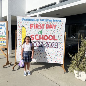 Montebello Christian School - 1st day of school - Elementary Schools Near Me - Montebello, California Montebello Christian School - 1st day of school - Elementary Schools Near Me - Montebello, California