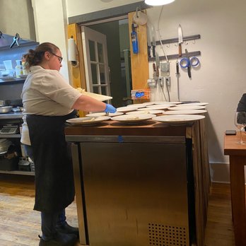 FLX Table - Chef in action - New American Near Me - Geneva, New York
