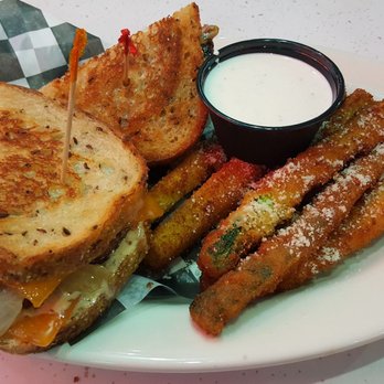 Frisco's Carhops - Classic patty melt with zuccuni - American Near Me - Whittier, California Frisco's Carhops - Classic patty melt with zuccuni - American Near Me - Whittier, California
