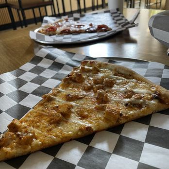 Dua Pie - Buffalo chicken slice Pepperoni slice - Pizza Near Me - Cedar Rapids, Iowa