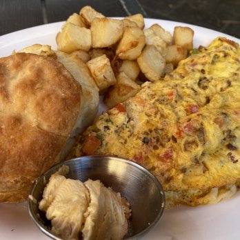 Ruby Slipper Central Business District - Spanish Omelette - fantastic omelette! Biscuit is the best we've ever had! - Breakfast & Brunch Near Me - New Orleans, Louisiana Ruby Slipper Central Business District - Spanish Omelette - fantastic omelette! Biscuit is the best we've ever had! - Breakfast & Brunch Near Me - New Orleans, Louisiana