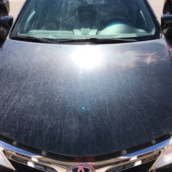 Chevron - Car immediately after washing!
