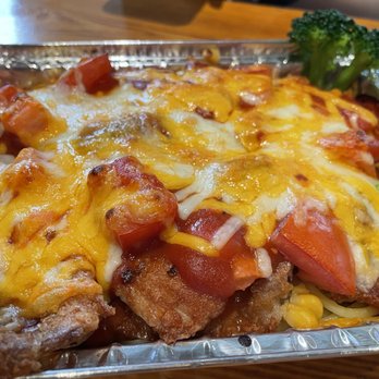 Tim's Kitchen - Baked Pork chop over rice - Asian Fusion Near Me - Davis, California