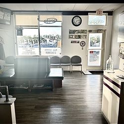 Traville Barber Shop - Waiting Area . Toys for kids . Books to read .