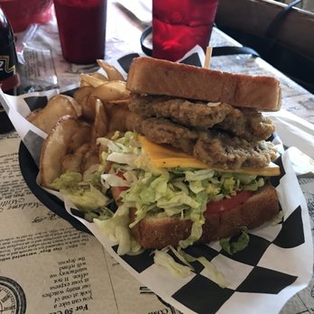 Wiz's Eatery 2.0 - Country fried steak sandwich - Pizza Near Me - Batesburg, South Carolina