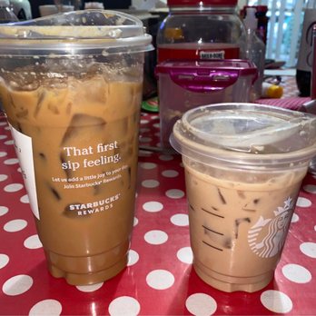 Starbucks - Brown Sugar Oatmeal Espresso.... both supposed to be the same drink - Coffee & Tea Near Me - Tulare, California Starbucks - Brown Sugar Oatmeal Espresso.... both supposed to be the same drink - Coffee & Tea Near Me - Tulare, California