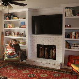 Love our custom bookshelf. Thanks Roy! Love our custom bookshelf. Thanks Roy!